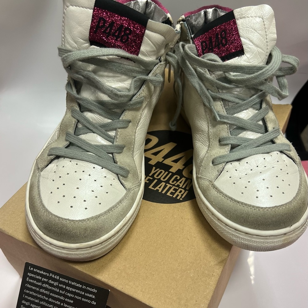 P448 kids size EU34 pink tag